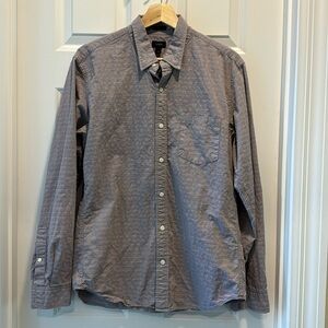 J. Crew Men’s Slim Fit Stripe Button Down Shirt Size Medium.